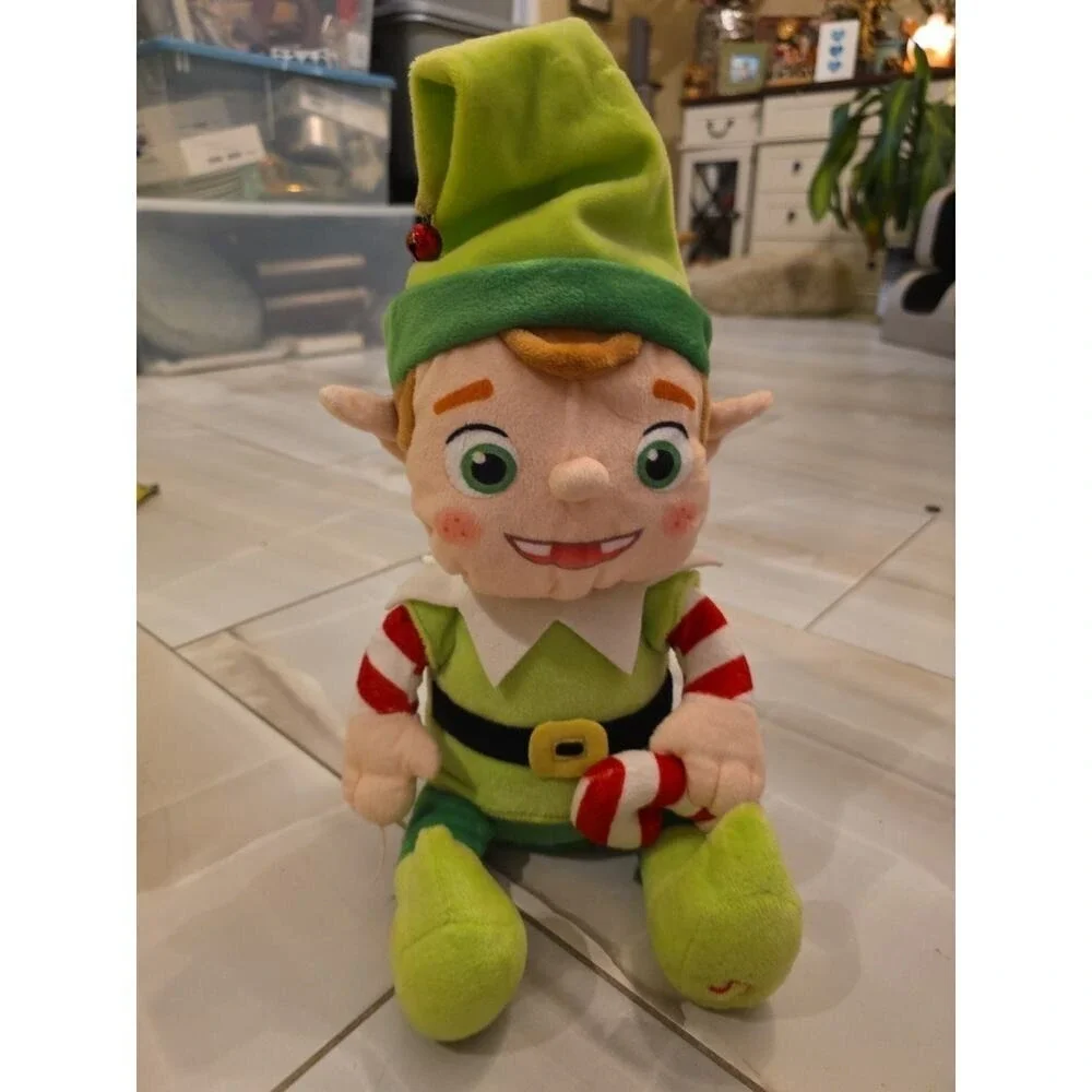 Cuddle Barn Merry Christmas Elf‎ Musical Animatronic Elf